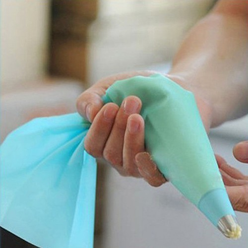 Piping Bag Kantong Pipa Icing Bahan Silikon Dapat Dipakai Ulang