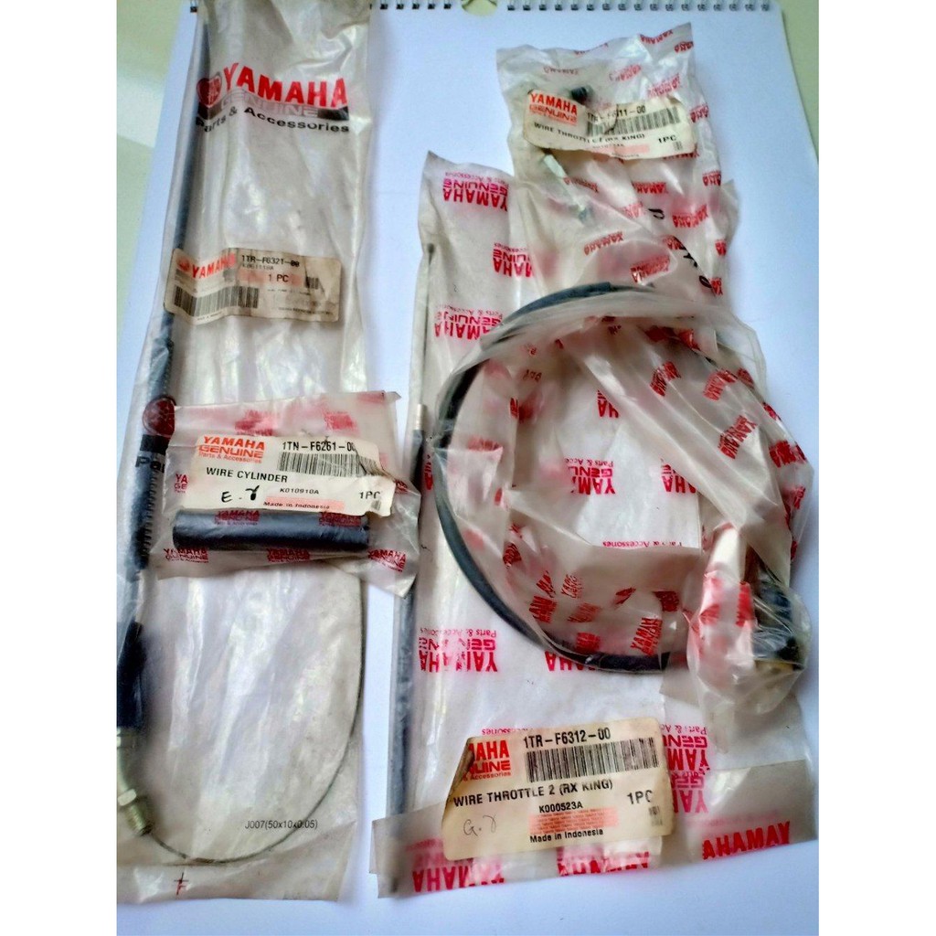 kabel gas kit set 1TR rx king lama original asli yamaha komplit Berkualitas