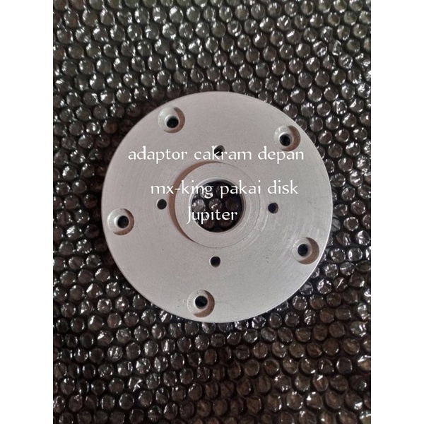 adaptor cakram depan MX-king pakai cakram Jupiter z lubang cakram 4 adaptor cakram Jupiter MX king p