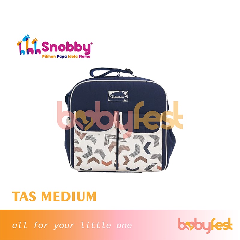 Snobby Tas Bayi Diaper Bag Medium Artsy Series TPT5872