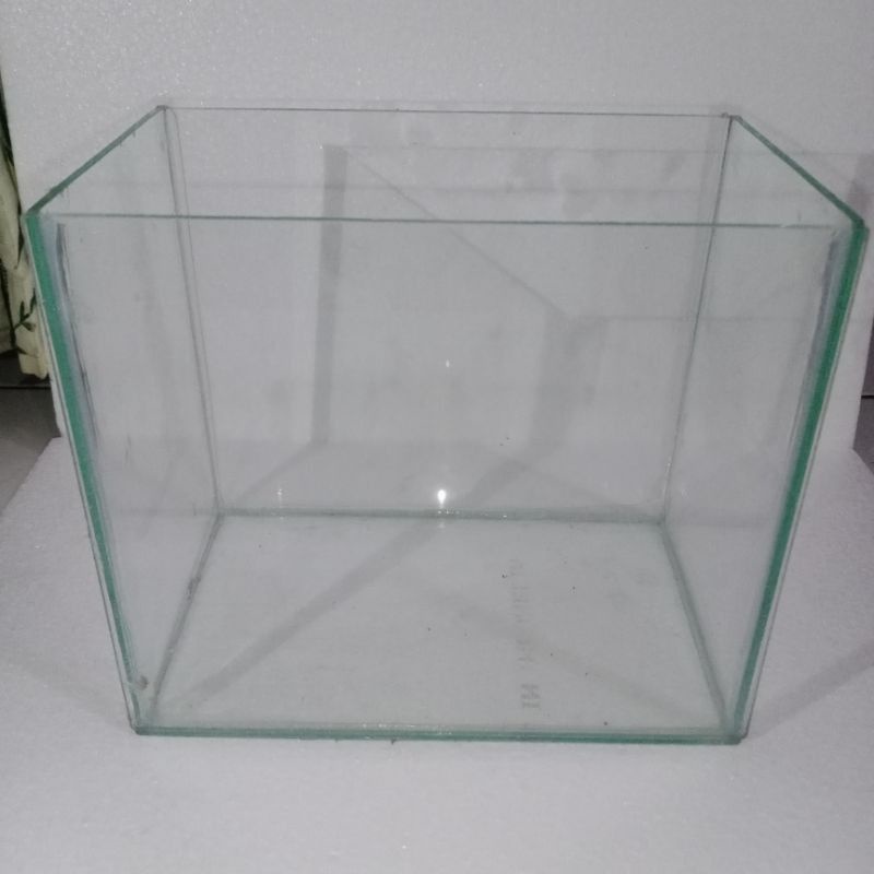Aquarium kaca kubus 20x20x20