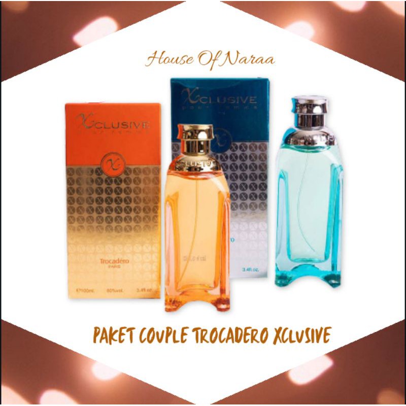 PAKET COUPLE TROCADERO XCLUSIVE 100ML.
