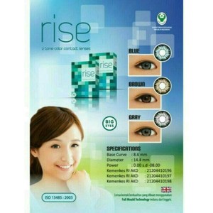 SOFTLENS LIVING COLOR RISE, CUTE EYE DKK NORMAL ONLY