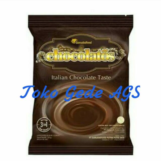 

Minuman serbuk Chocolatos Drink 28g isi 10 pcs