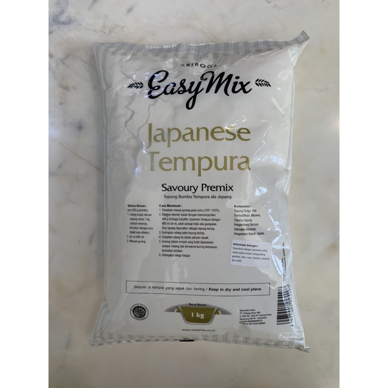 

Tepung Easymix Japanese Tempura 1Kg
