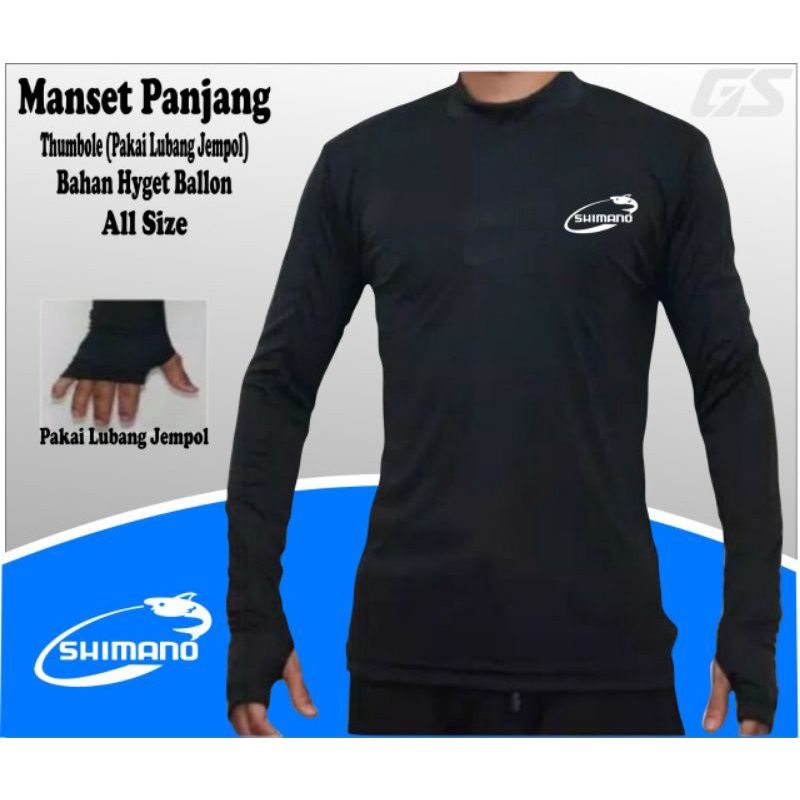 JERSEY BAJU KAOS MANSET MANCING SEPEDA SHIMANO