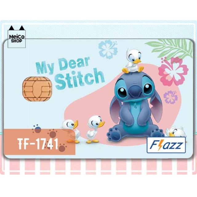 

[TF-1741] Sticker Flazz BCA Meico - My Dear Stitch