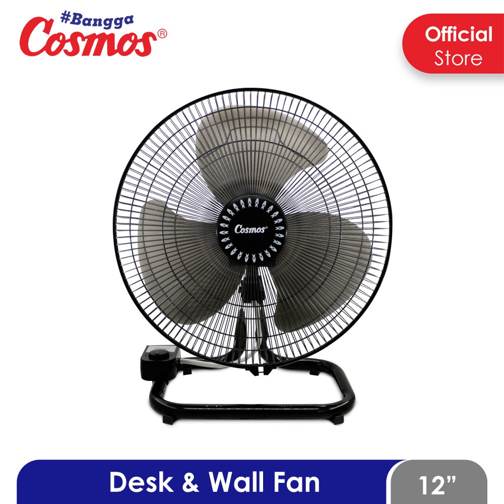 Kipas Angin Meja Dinding Desk Wall Fan Cosmos 2in1 12PDA Twino