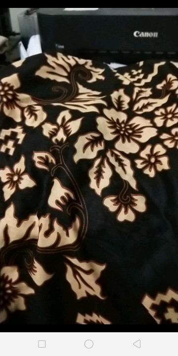 Gamis Batik Modern, Gamis Jumbo, Batik Kombinasi Ukuran Big Size ~~