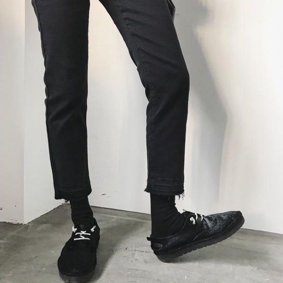 【 Penawaran Istimewa 】Kemeja Garis-garis Korean / Kemeja Oversize Lengan Panjang ImportCelana Jeans Wanita // Celana Jeans Wanita HighWaist Hitam Pinggang Tinggi //  Celana jeans stretch // Celana Pensil Wanita