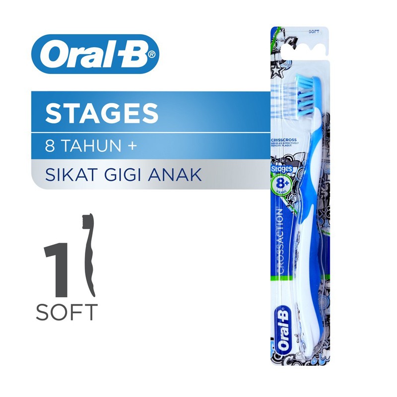 Oral-B Toothbrush Stages 4 (8 Years+)