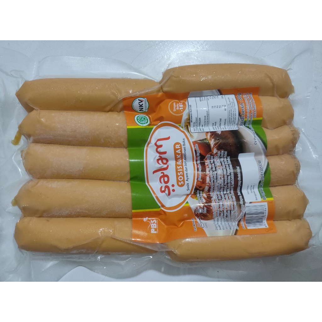 

SALAM SOSIS ISI 11 BAKAR 500gr