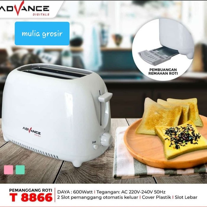 Advance pemanggang roti elektrik advance toaster listrik T 8866