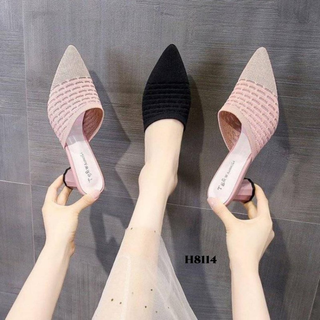 PRF High Heels Slope Fashion Korea H8114