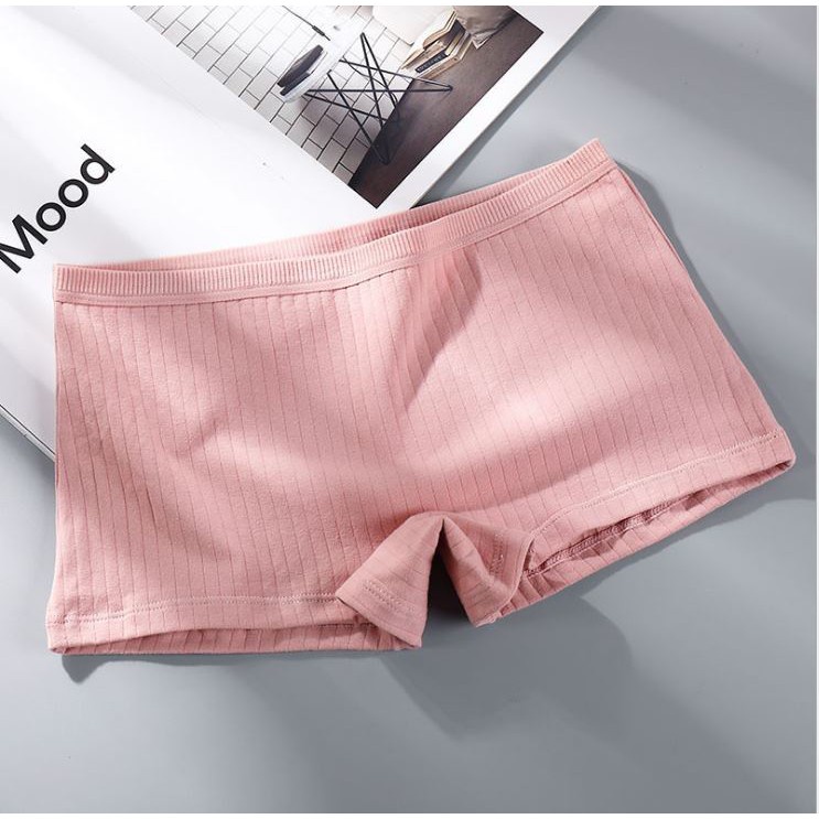 𝐄𝐁𝐒 ✅ PW054 Celana Dalam Wanita Seamless Model Boxer Sexy Pakaian dalam Anti Bakteri COD