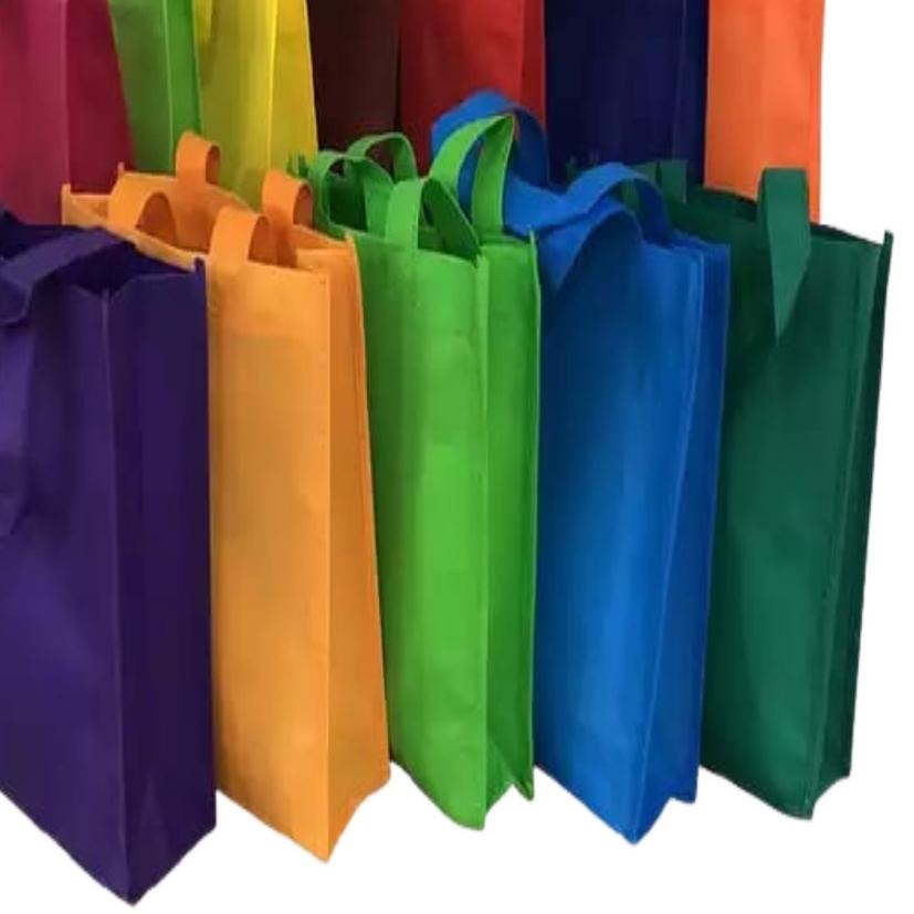 

✭ 1 Lusin isi 12 Tas Kain Spunbond Kotak / Handle Box Goodie Bag Ukuran L.= 30x35x10 Kantong Belanja Lipat Serbaguna, Goody Bag Bingkisan Souvenir Ulang Tahun / Pernikahan, Tas Parcel Sembako, dll Polos Murah Lusinan ♤
