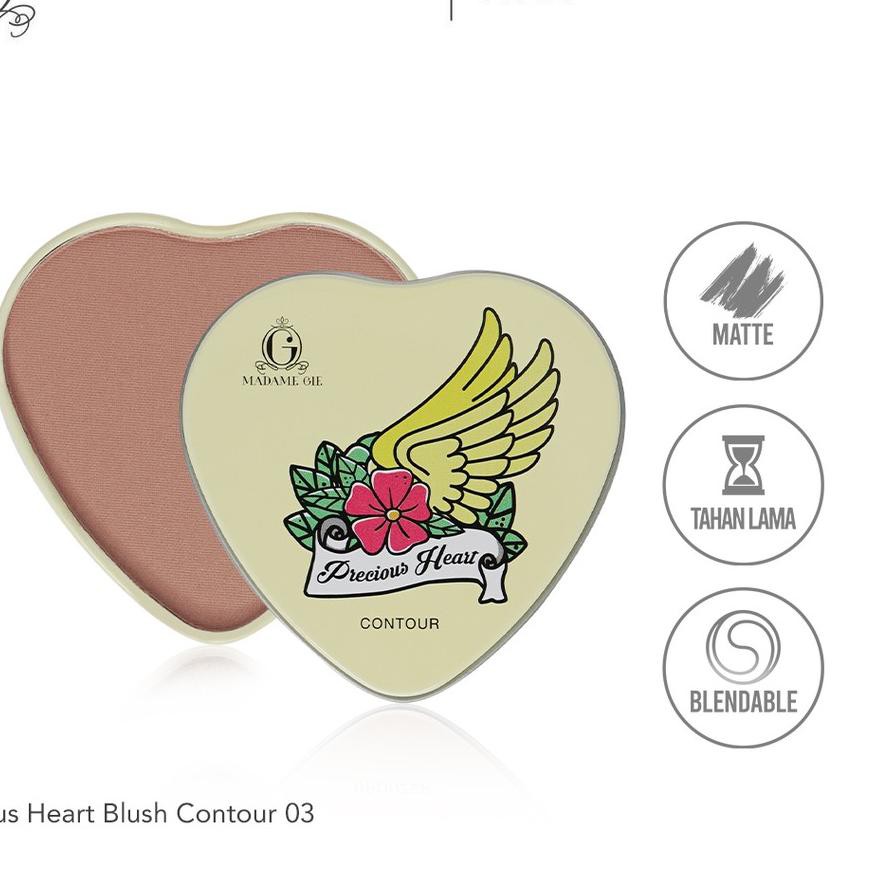 Best Seller (yro-770) Madame Gie Precious Heart Contour - MakeUp