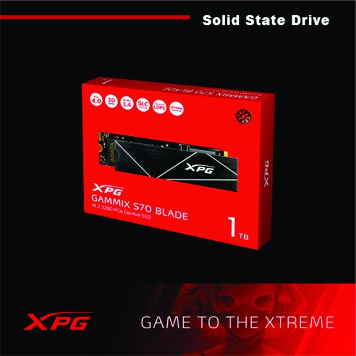 XPG GAMMIX S70 BLADE PCIe Gen4x4 M.2 2280 2TB