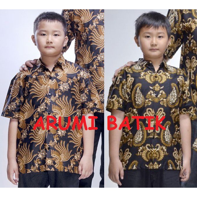 Kemeja Hem Atasan Baju Anak Laki Laki Seragam Batik 2229 2 Kemeja Hem Atasan Baju Anak Laki Laki Seragam Batik 2229 2