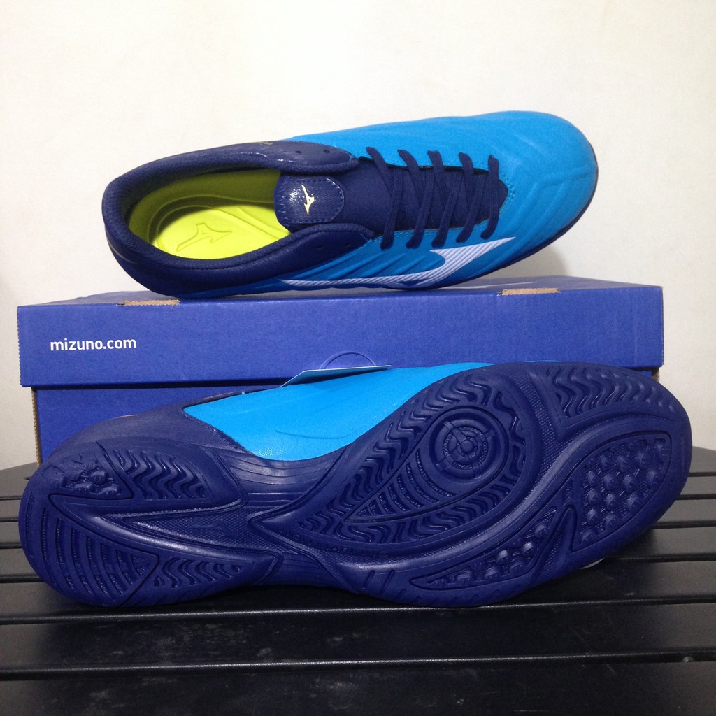 Sepatu Futsal Mizuno Rebula 2 V3 IN Hawaiian Ocean Blue P1GF187501 Original BNIB