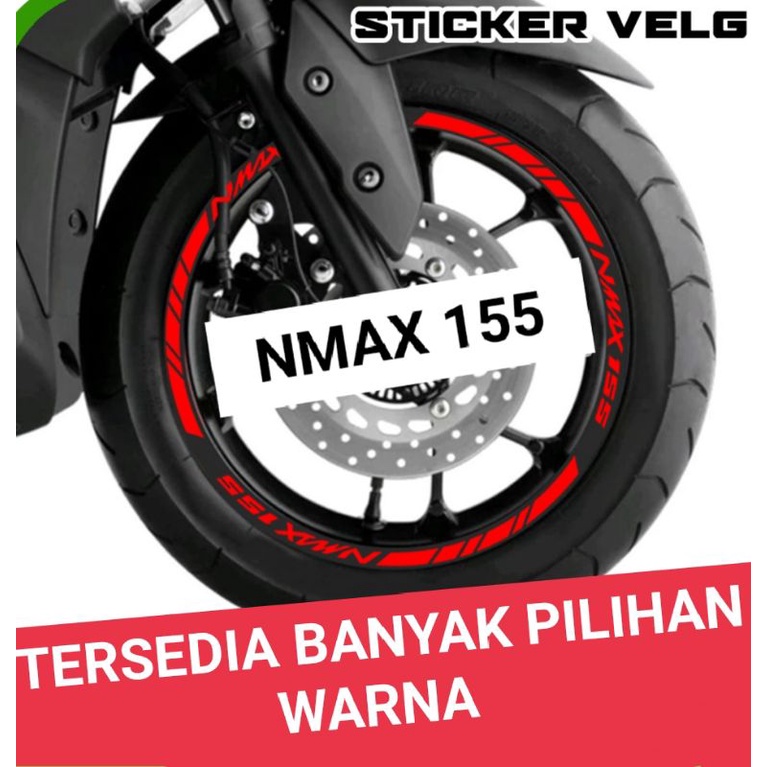Sticker velg NMAX sticker velg Yamaha nmax