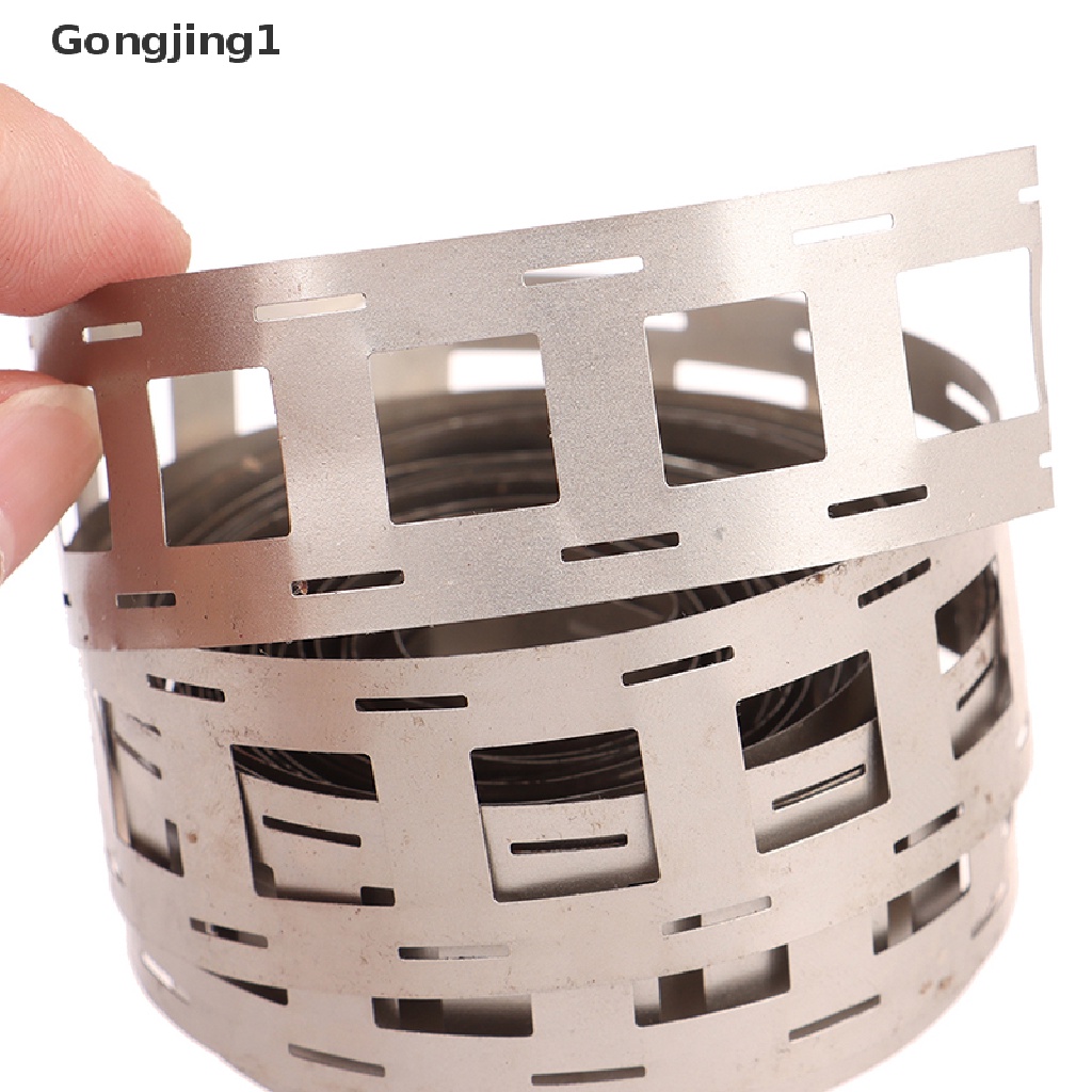 Gongjing1 strip Nikel Murni Panjang 1M Untuk Baterai li-ion 18650 2P 0.15mm