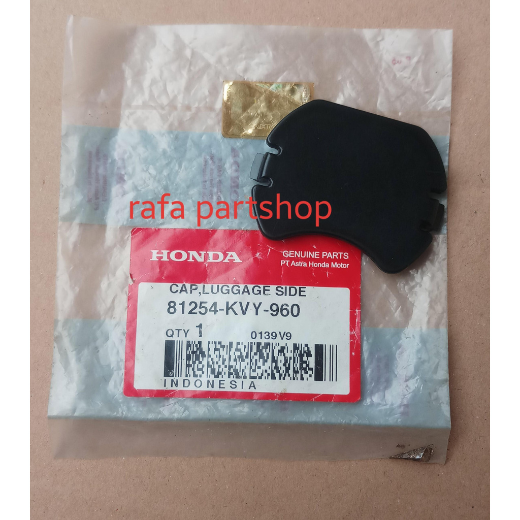 Cap Lugage Side Tutup Box bagasi Beat Karbu 81254KVY960 ORI AHM