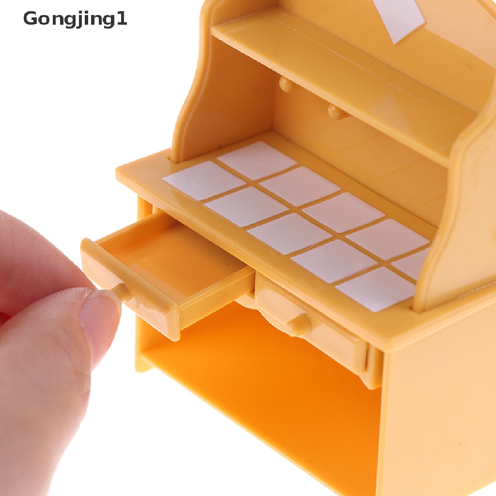 Gongjing1 Mainan Miniatur Peralatan Dapur Bahan Plastik Untuk Aksesoris Rumah Boneka 1 / 12