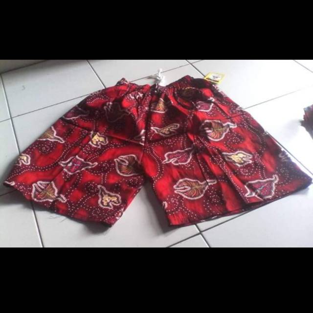 Celana Batik Pendek / Celana Kolor Pendek