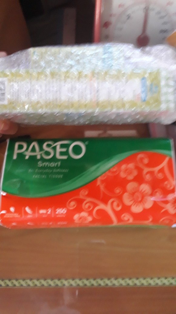 Tissue Paseo Smart 250 Sheets Tissue Facial