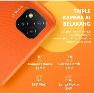 HP XIAOMI REDMI 9C RAM 4/64 GB GARANSI RESMI ..LAYAR BESAR