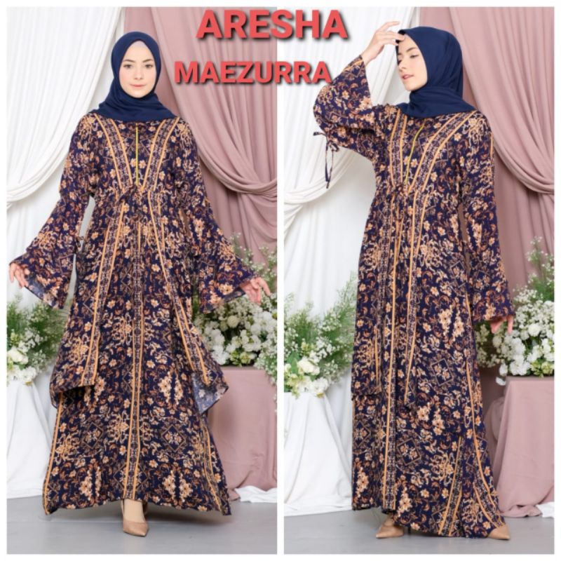 Daster arab MAEZURRA ARESHA Dress Rayon Busui Original