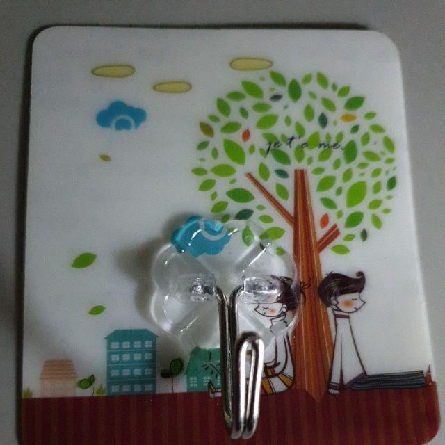 Gantungan Tempel Motif  Wanita & Bunga Untuk Hanger Baju