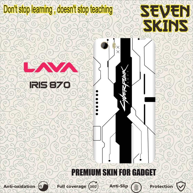 SKIN HANDPHONE  LAVA IRIS 870  CYBERPUNK