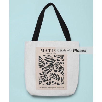 Tote Bag Kanvas Matisse Cut Outs