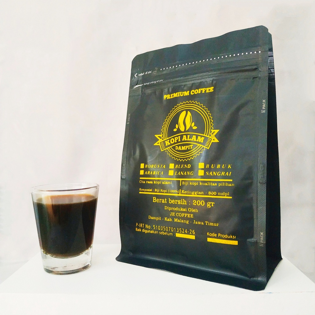 

KOPI BUBUK LANANG DAMPIT - PREMIUM COFFEE - 200 gram