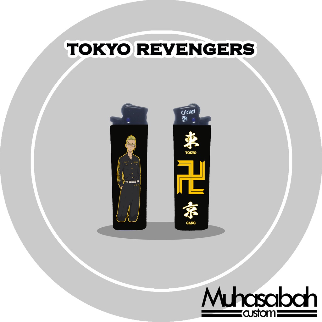 Tokyo Revengers Korek Api Cricket Custom Gambar Unik Murah Edisi