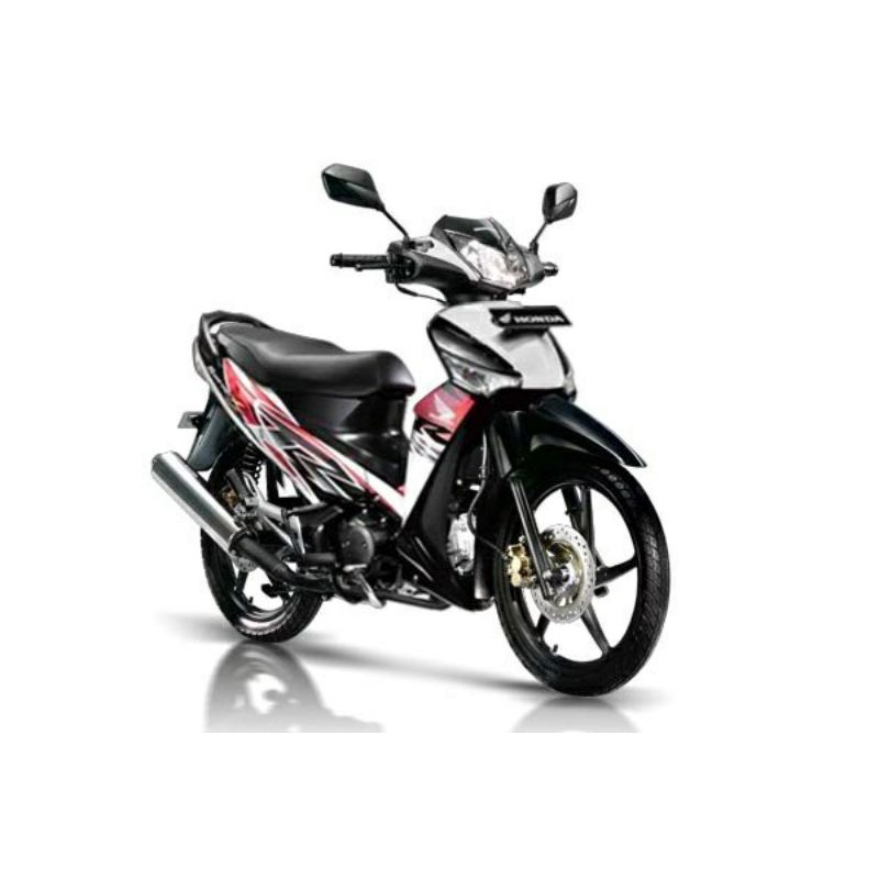Full Body Halus Supra X 125 / Supra Batman Hitam Putih