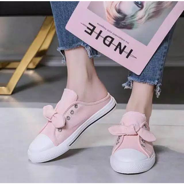 Sale Sepatu Sandal Slip On Pita dn 56