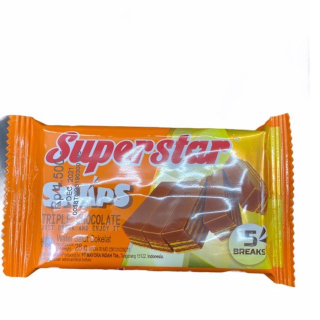 Superstar Triple Chocolate 18gr, 28gr