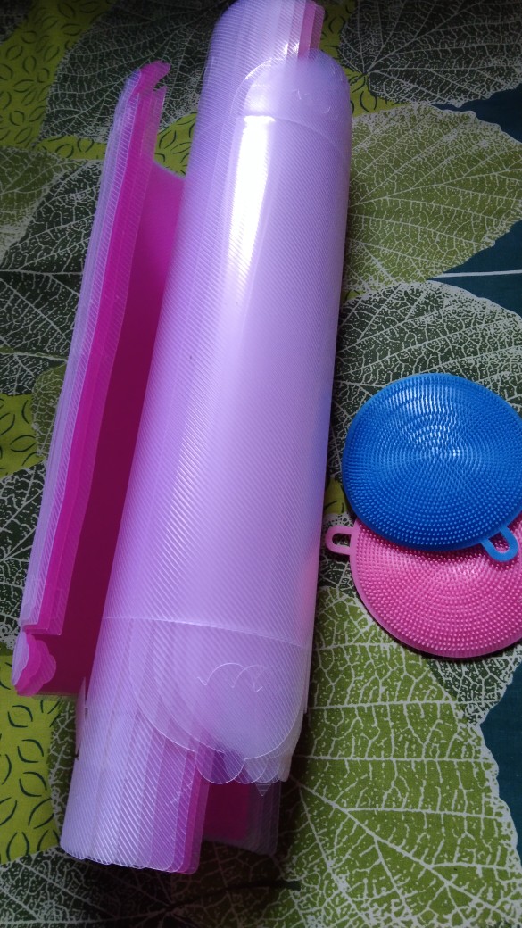 Spon Pembersih / Sikat Pembersih Peralatan Makan / Spoon Silicone Dapur Serbaguna