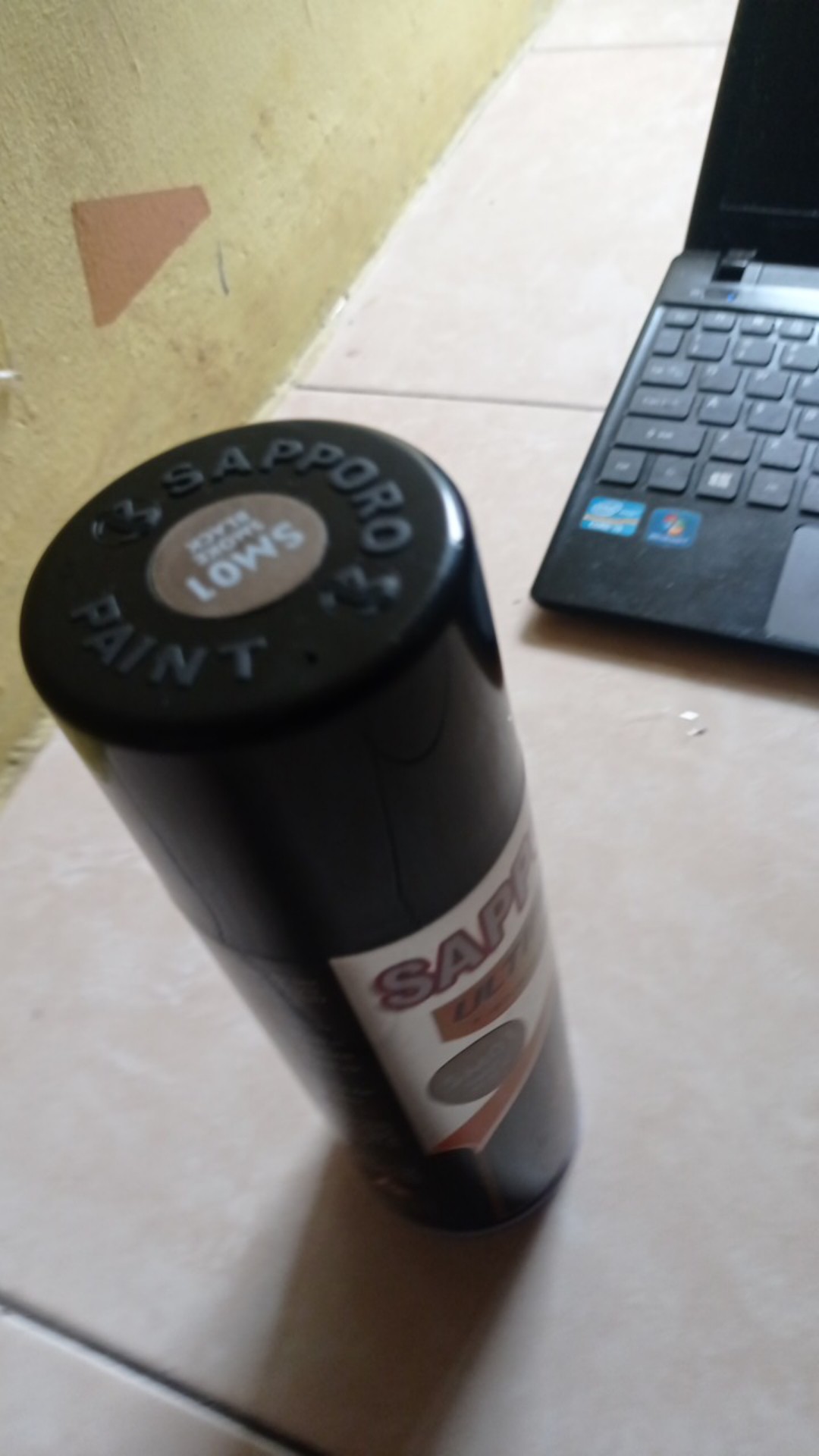 Cat Semprot Sm01 Smoke Black Smoke Hitam Transparan Sapporo Ultimate Spray