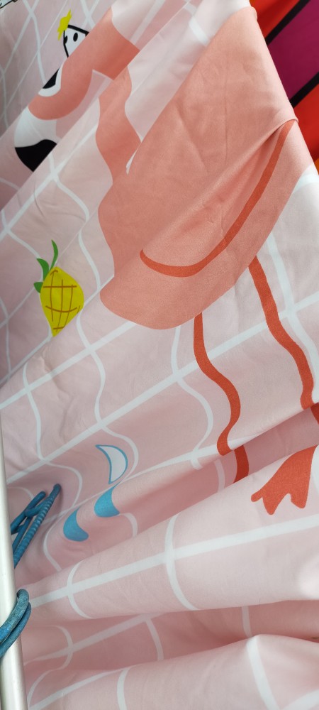 Sprei Rainbow Bahan Katun Mikrotex Tak Berpasir