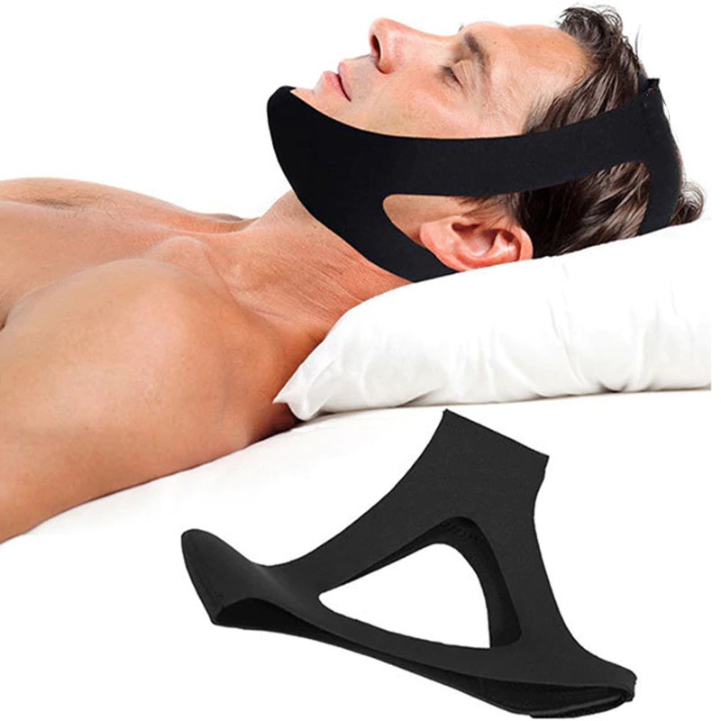 Sabuk Tidur Anti Ngorok Dengkur Ngiler Snoring Solution Chin Strap