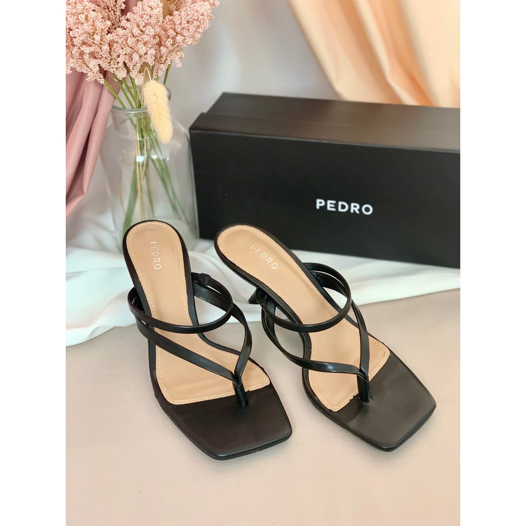 [7.7 Boombastis Sale⚡] - SANDAL WANITA PS081 STRAPPY HEEL SANDALS PREMIUM IMPORT