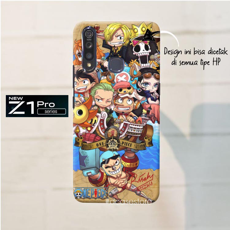 one piece character 5 Casing HP Vivo Z1 V15 S1 Y12 Y15 Pro case