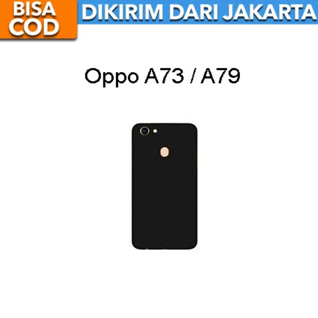 SoftCase Black Matte for Oppo A73 / A79