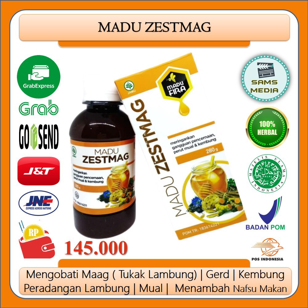 Madu Zestmag Zesmag Zes mag Obat Mag Maag Zetsmag Obat Mag Gerd Penurun Asam Lambung Terbukti