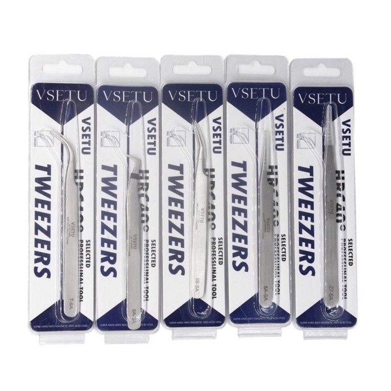 Pinset tweezer eyelash anti statis