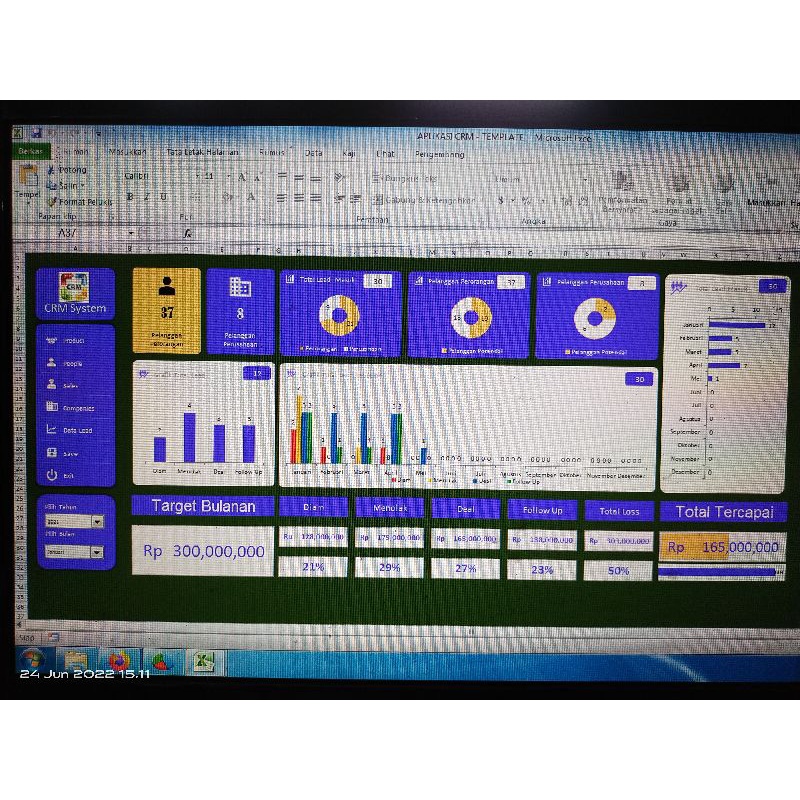 Aplikasi CRM ExcelVba